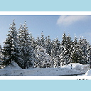 Erzgebirge im Schnee